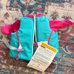 Kids NWT Swim Vest - Blue and Pink